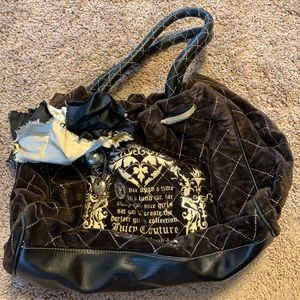 Authentic Juicy Couture Purse - Black